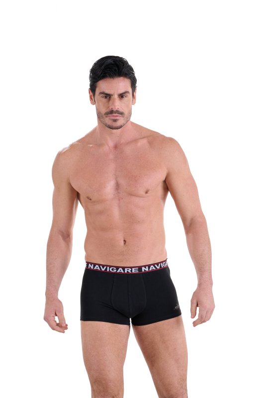 Navigare pánské boxerky 322 černá | Vermali.cz